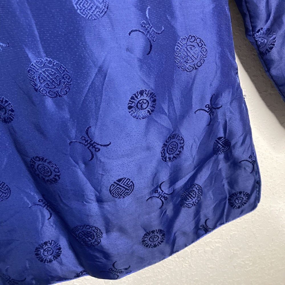 Fortune Fabulous Fashions Womens‎ Blue  Asian Coat Jacket Size L - Picture 3 of 10